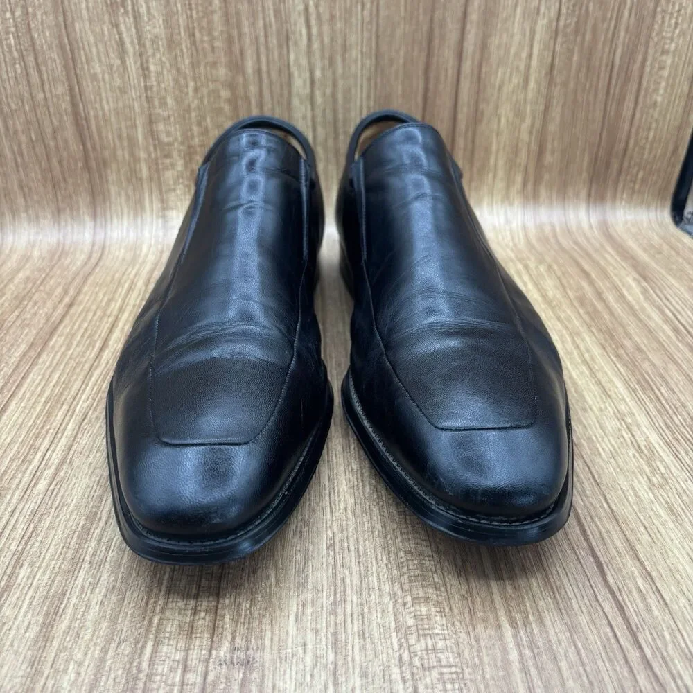 Magnanni Dominguez Slip-On Black Leather 13‎ D Style#12655  Shoes